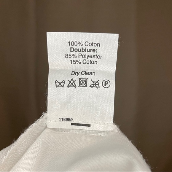 White J Crew Factory Dress Size 4 - Picture 5 of 8